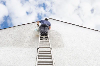 Peinture extérieure à Bourdonné — façades et ravalement